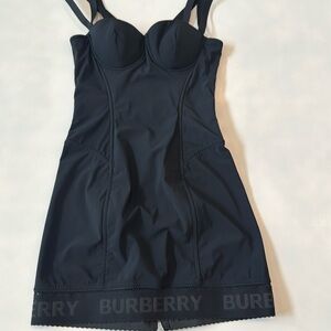 Burberry Black Corset Dress